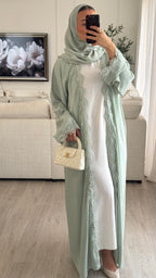 Abaya Al Maha | Vert [ Édition spéciale – Création Dubaï]