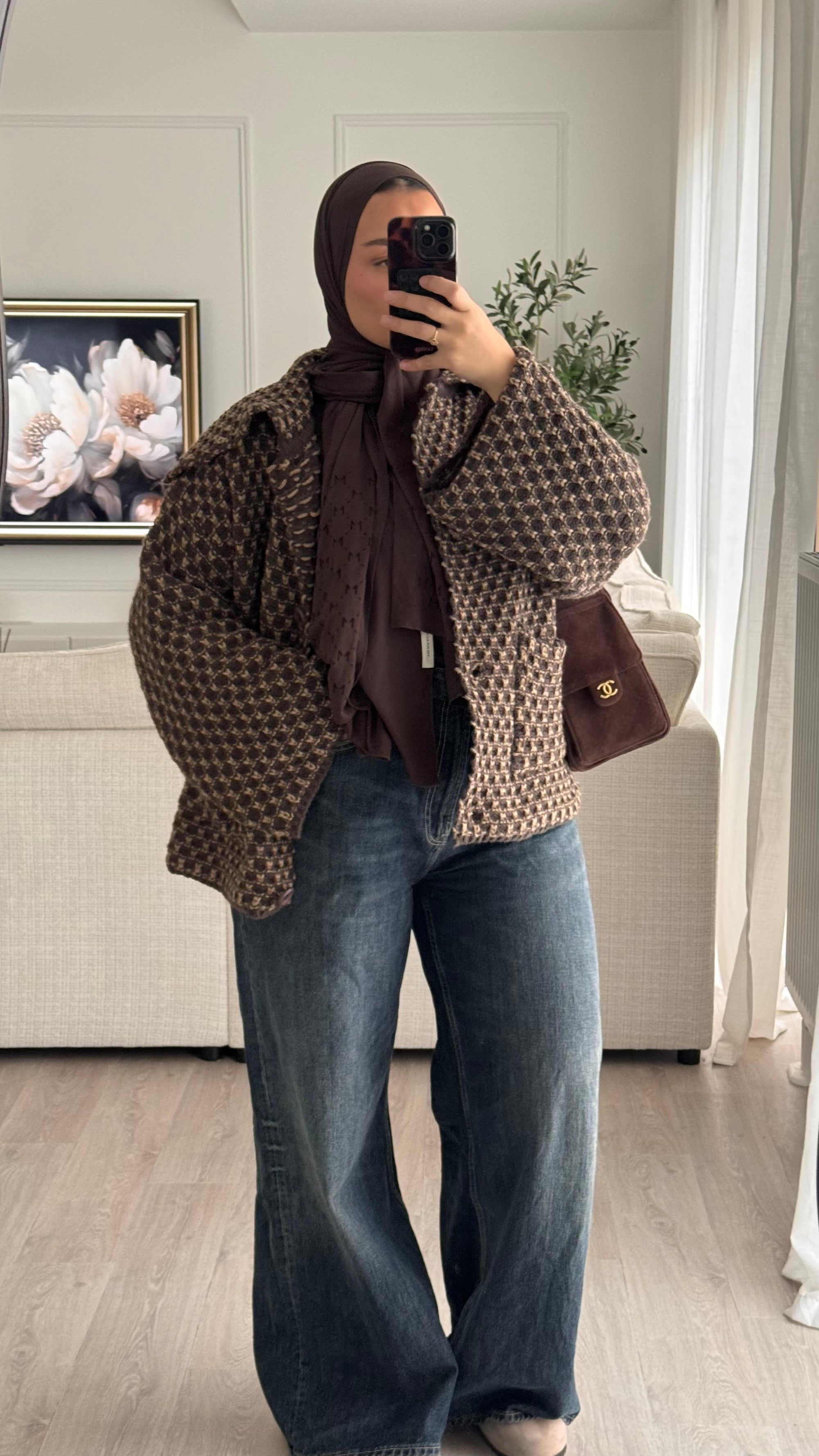 Gilet tricot | Chocolat