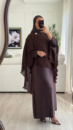 Ensemble Cape | Chocolat