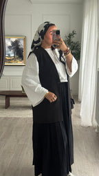 Blazer sans manche Aïda | Noir