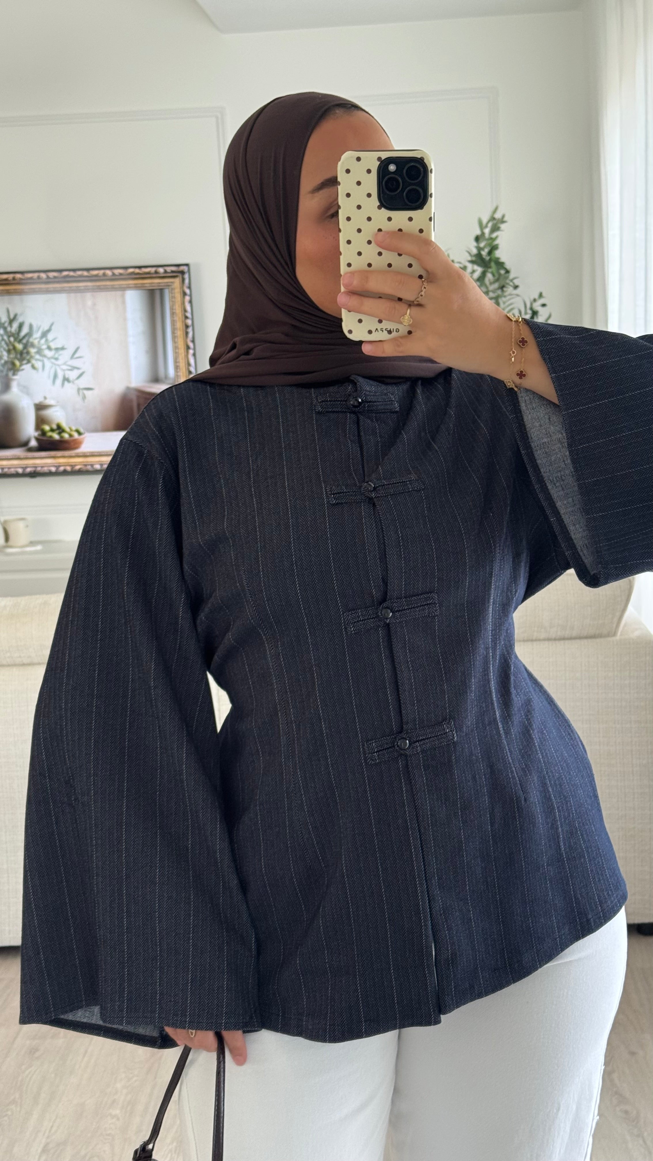 Haut Sakura | Bleu