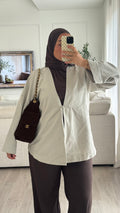 Gilet en Jeans | greige