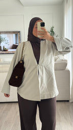 Gilet en Jeans | greige
