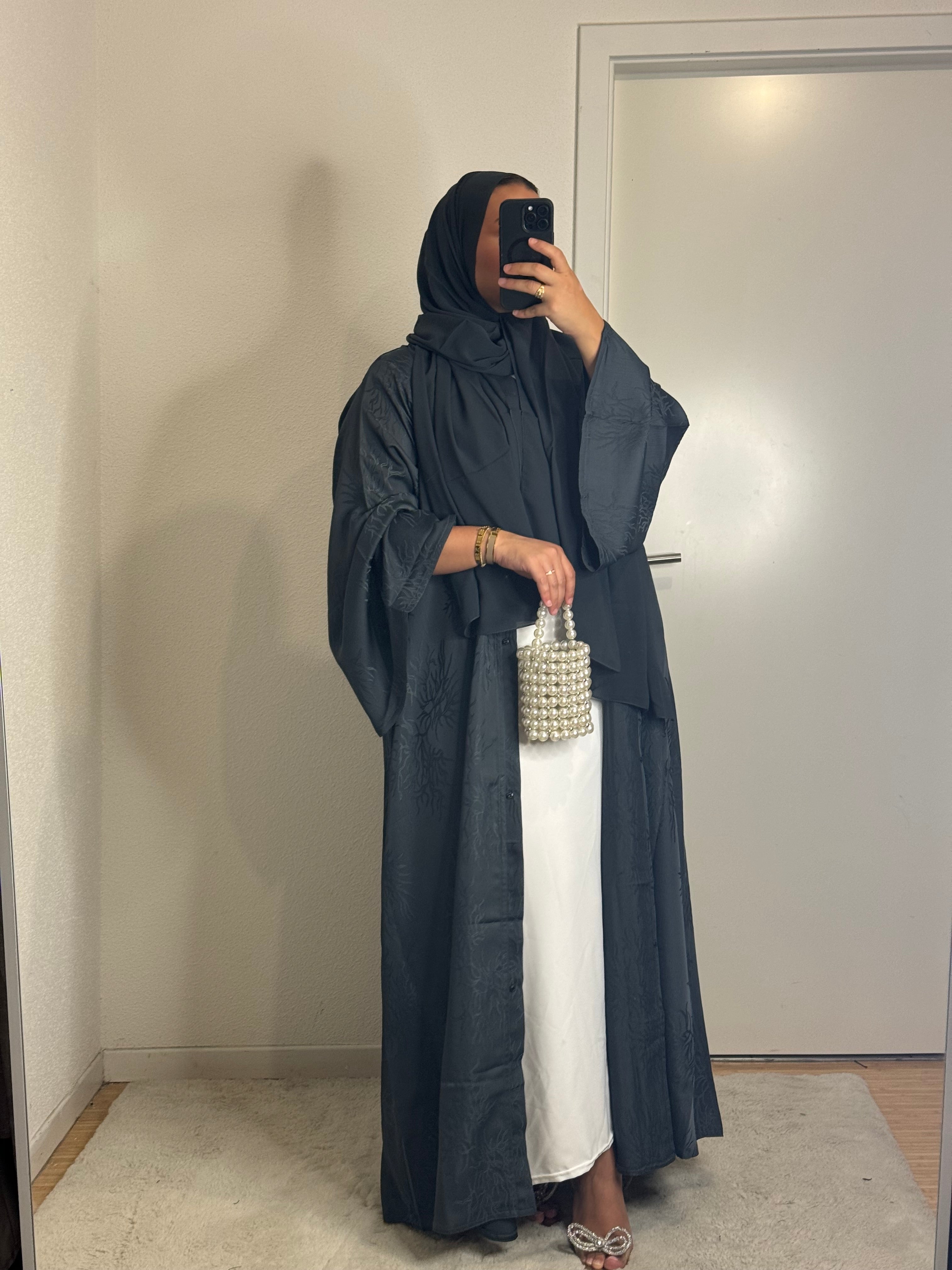 Abaya Bahia Bleu ( Création)