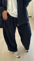 Pantalon Barrel | Bleu
