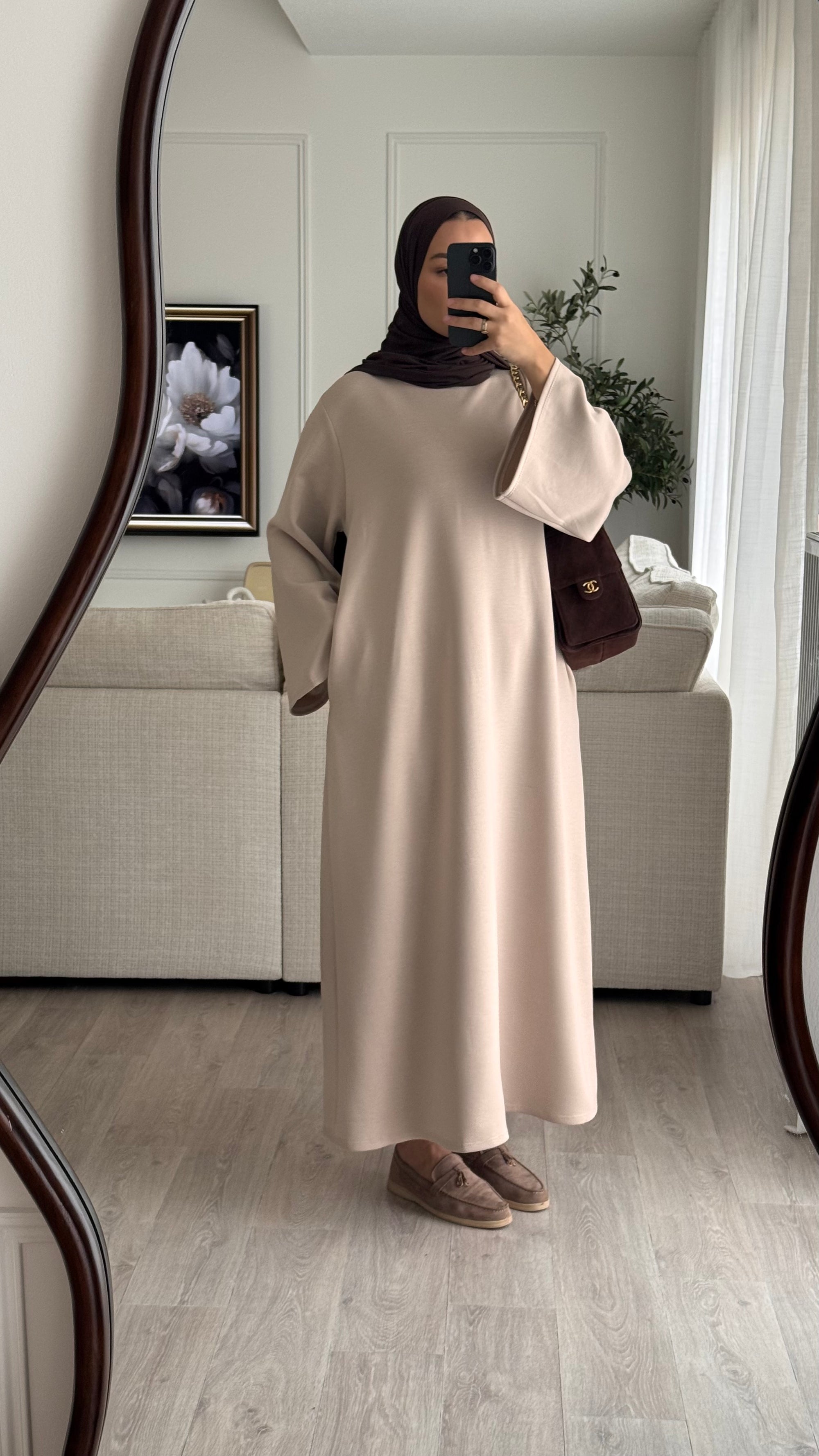 Robe épaisse | Beige