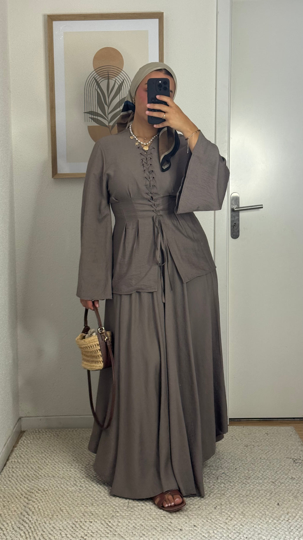 Ensemble Cataleya Taupe