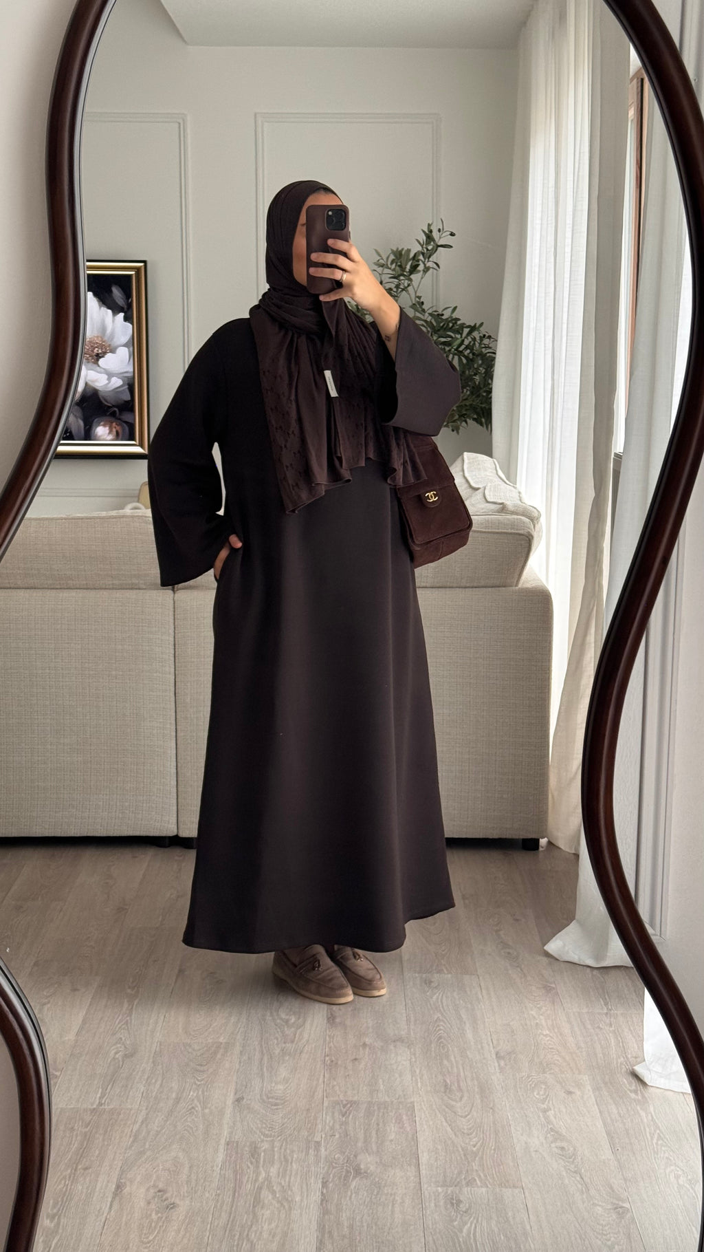 Robe épaisse | Chocolat