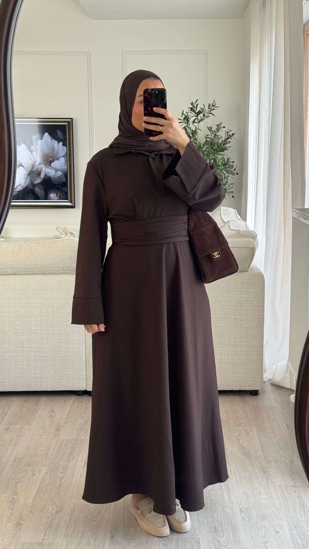 Robe Jennah | Chocolat