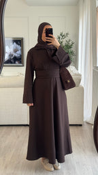 Robe Jennah | Chocolat
