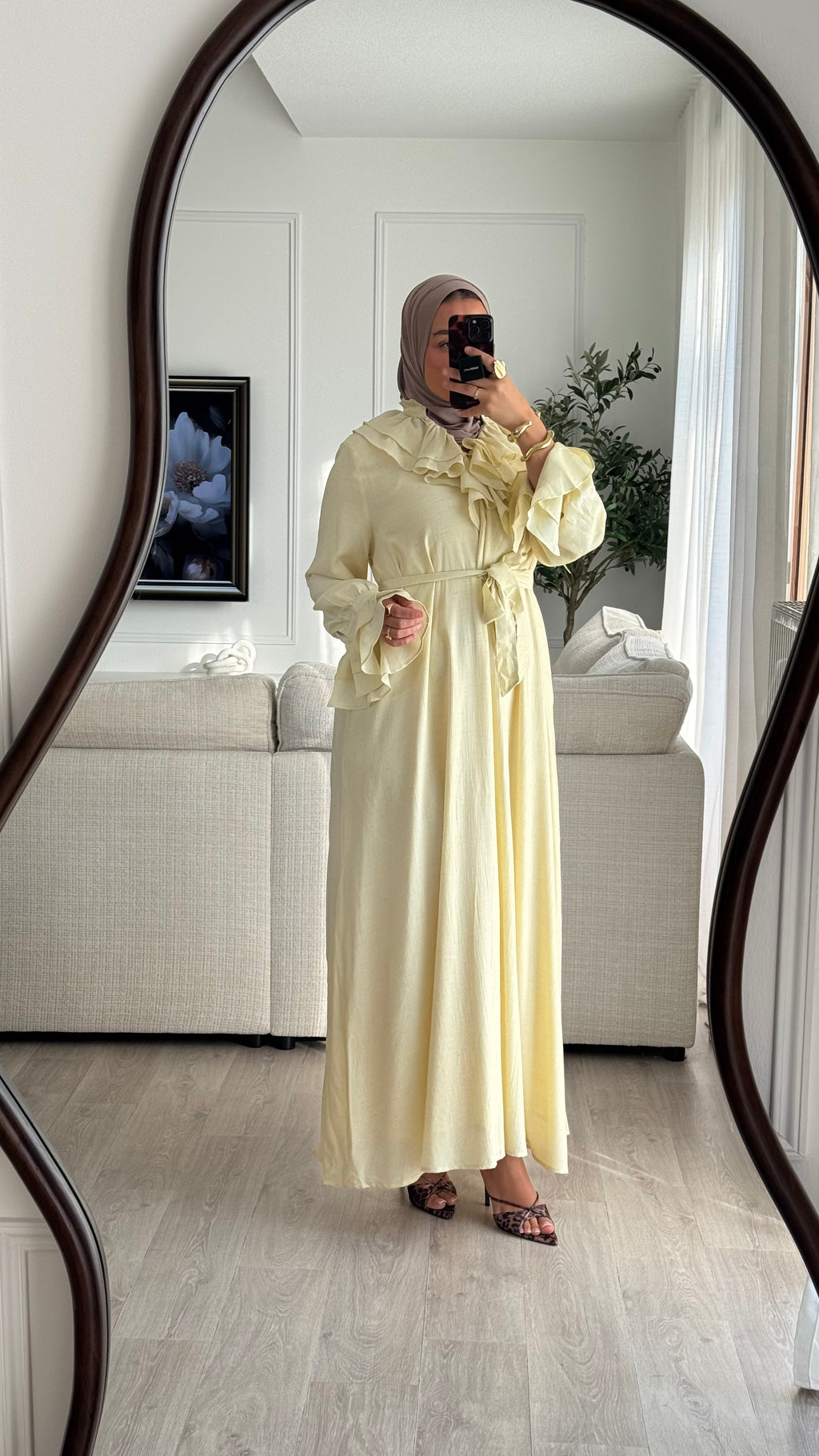 Robe Dahlia | Jaune