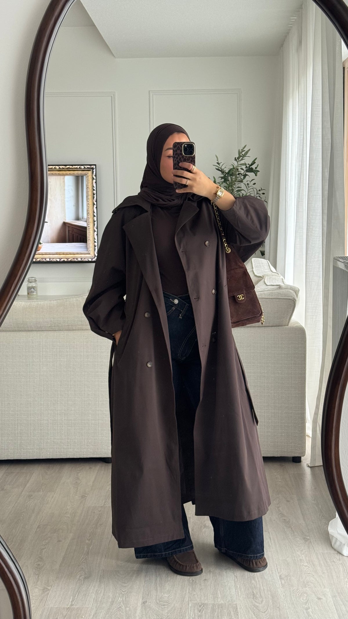 [ Premium] Trench Milano | Chocolat