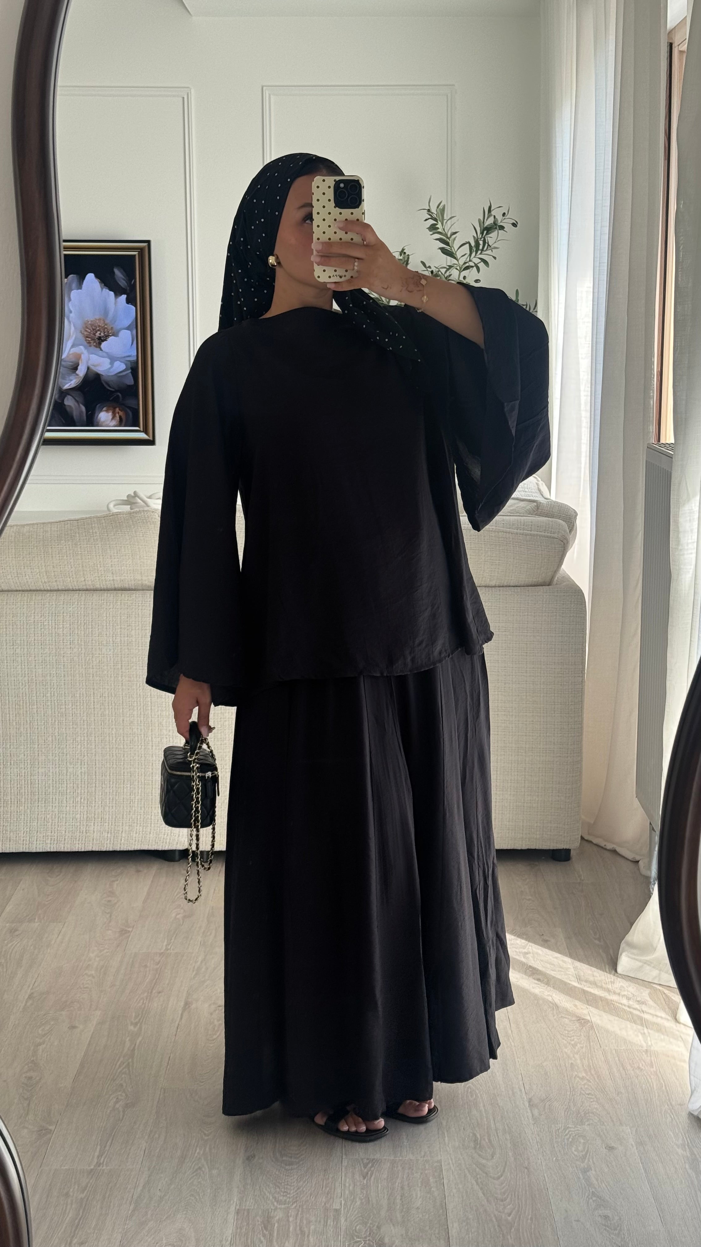 Ensemble Lila | Noir
