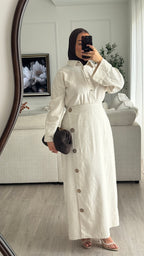 Ensemble Jupe | Lin Beige