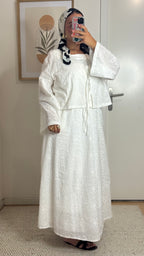 Ensemble Jupe ajouré 100% cotton II