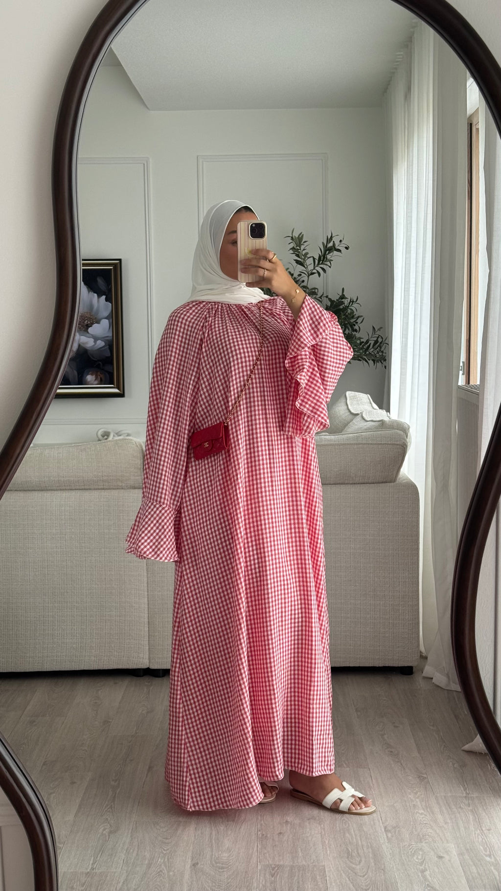 Robe Vichy | Rouge