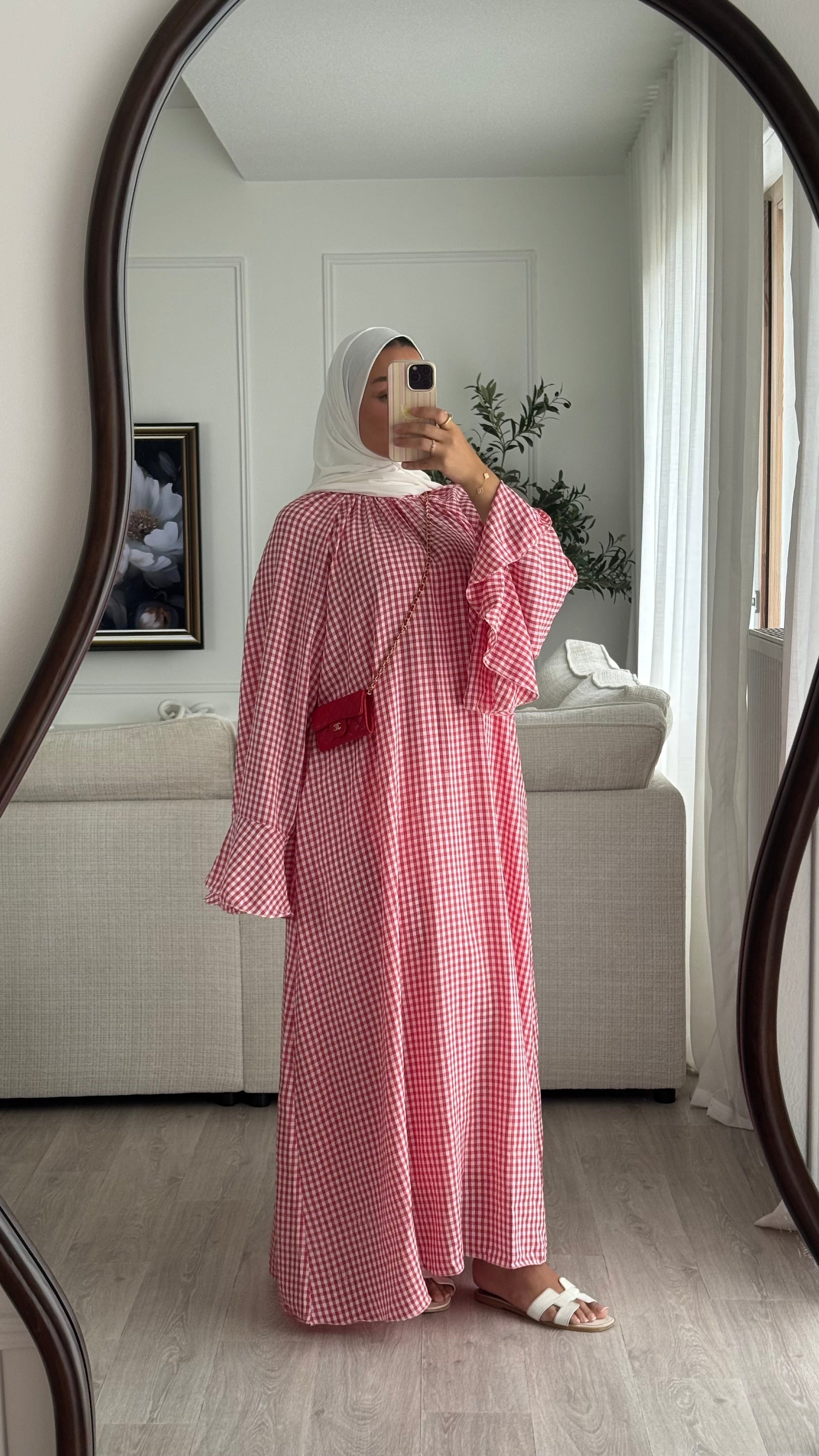 Robe Vichy | Rouge