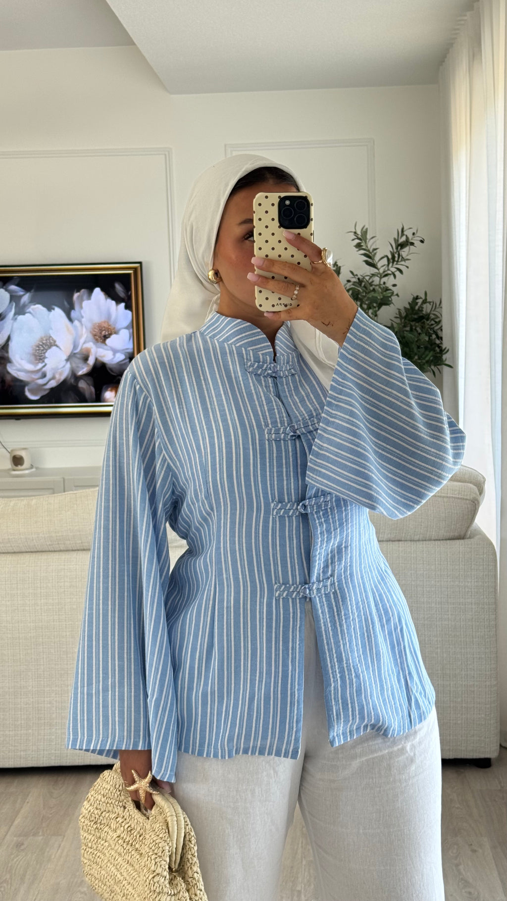 Blouse Kyoto | Bleu