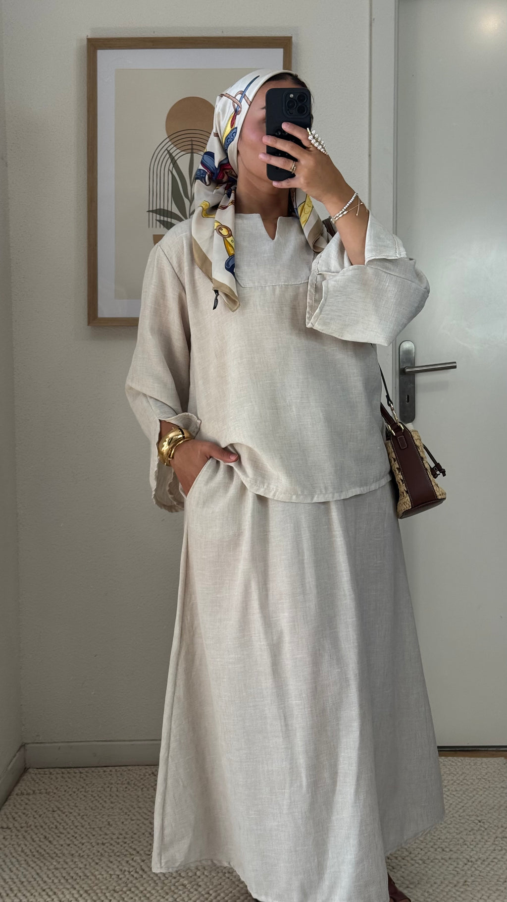 Ensemble Jupe Naïa | Sable