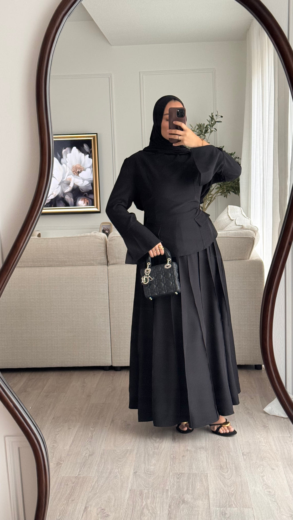 Ensemble jupe Carina | Noir [ PRÉCOMMANDE ]