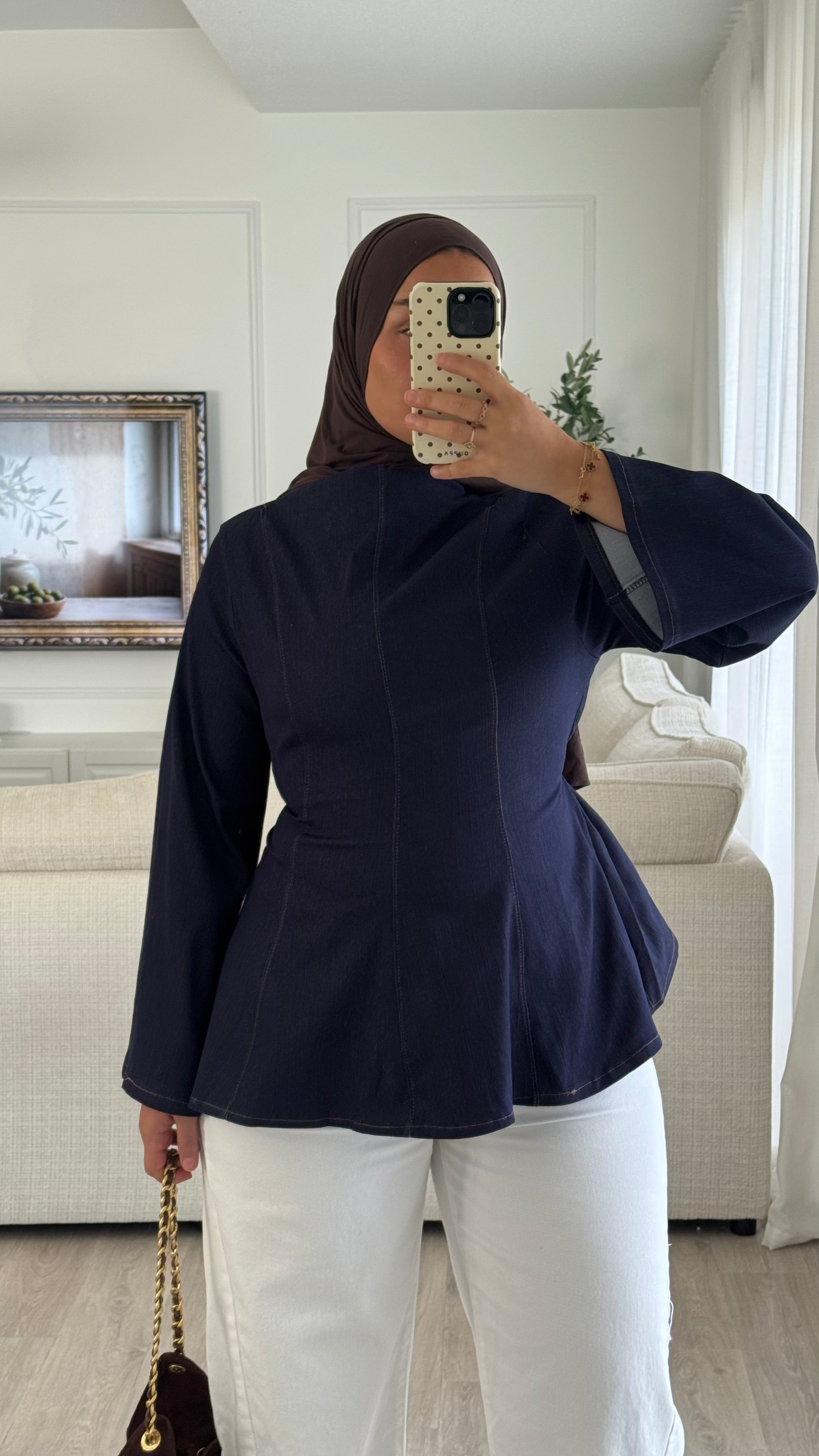Haut Peplum | jeans