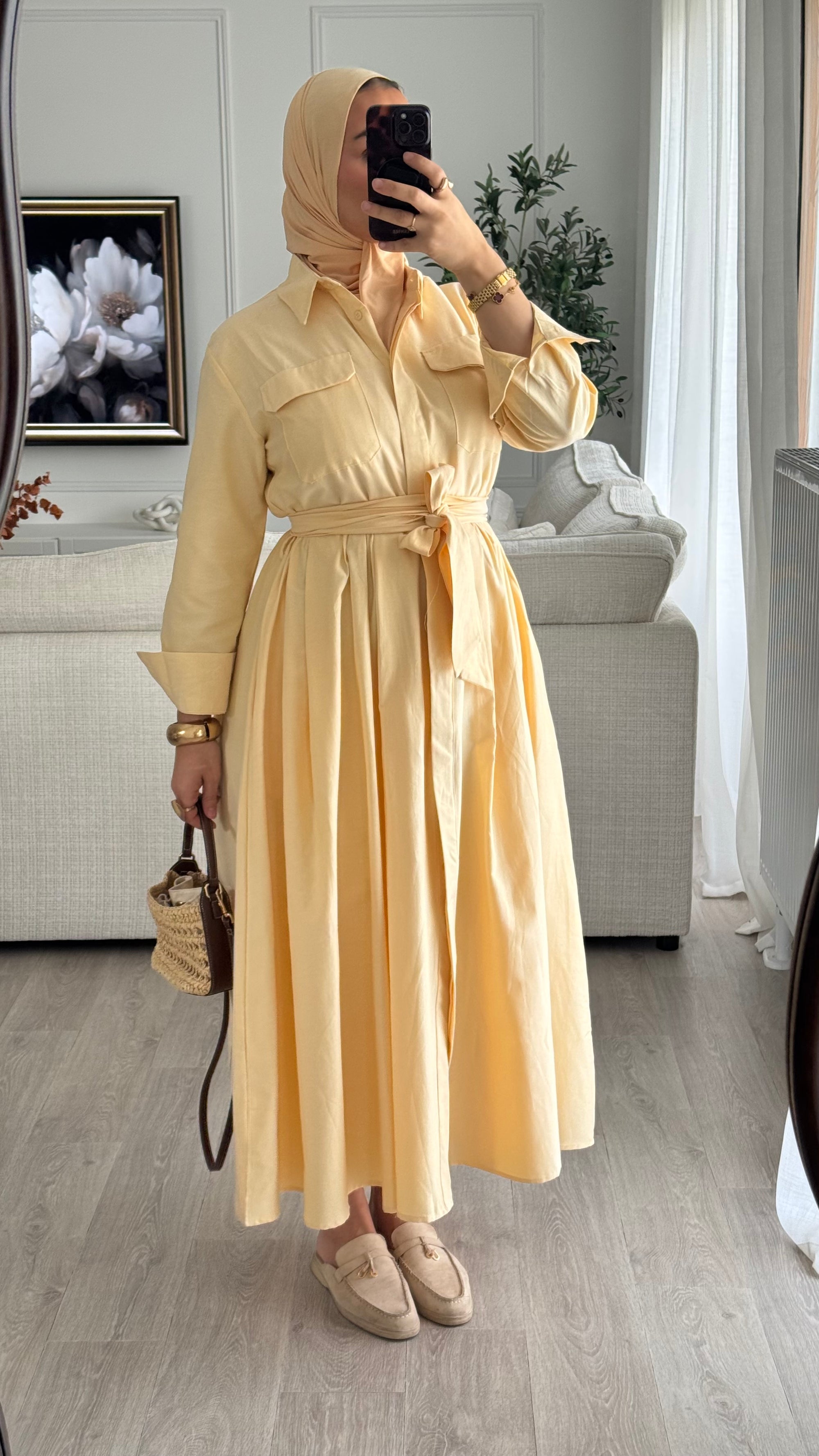 Robe Safiya | Orange