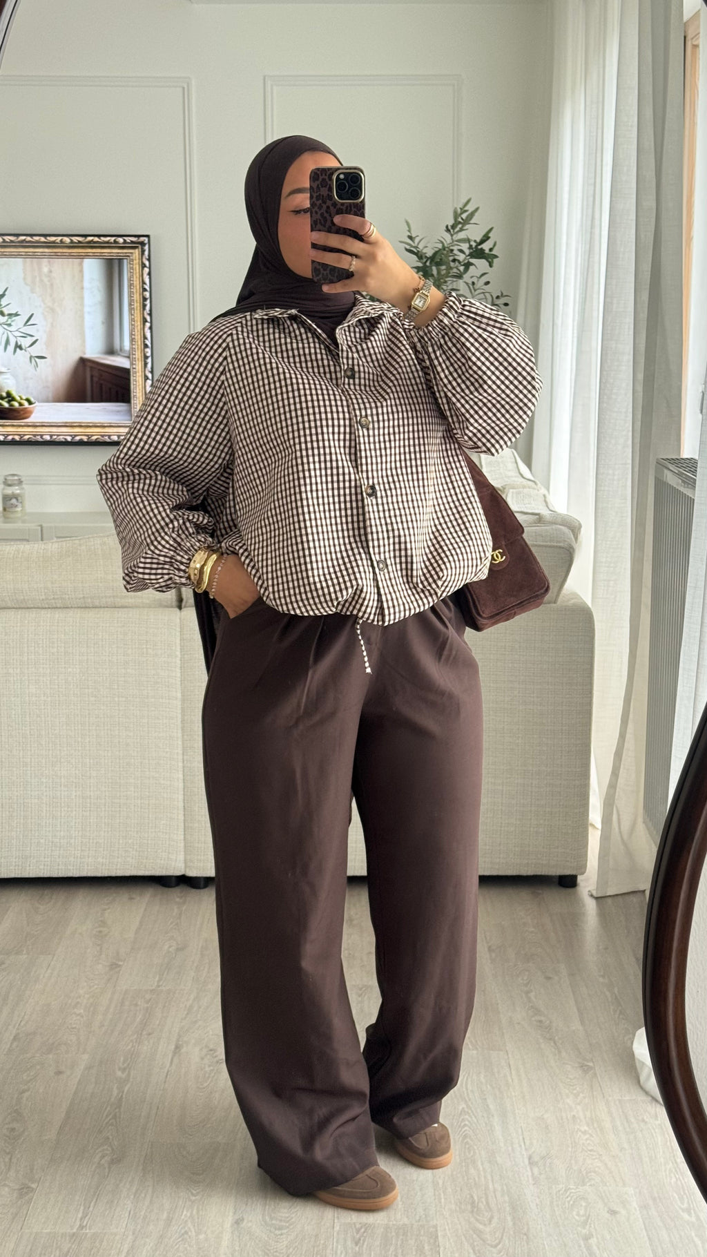 Veste Alba | Chocolat