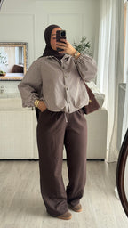 Veste Alba | Chocolat