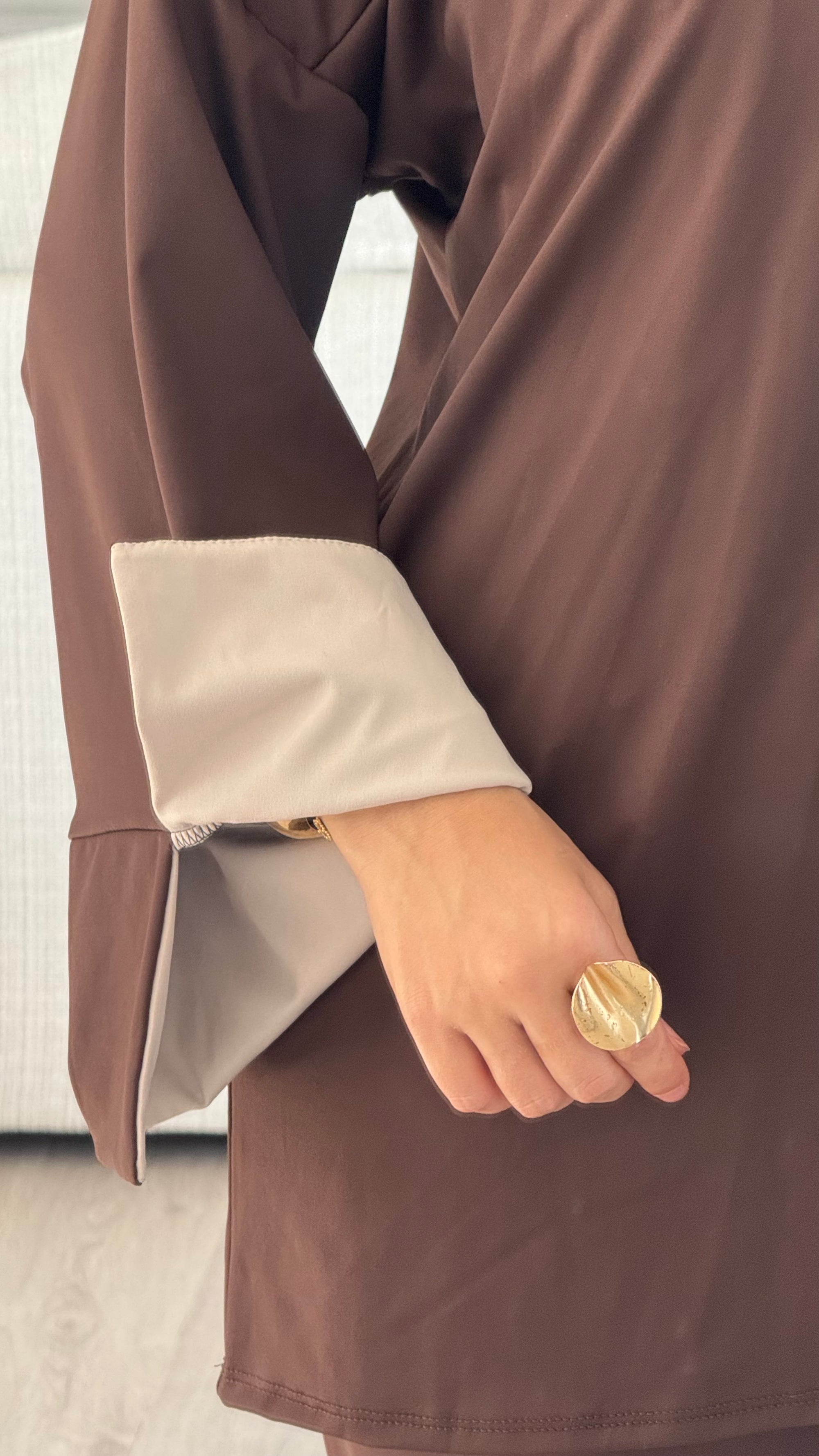 Burkini Lycia | Chocolat - beige