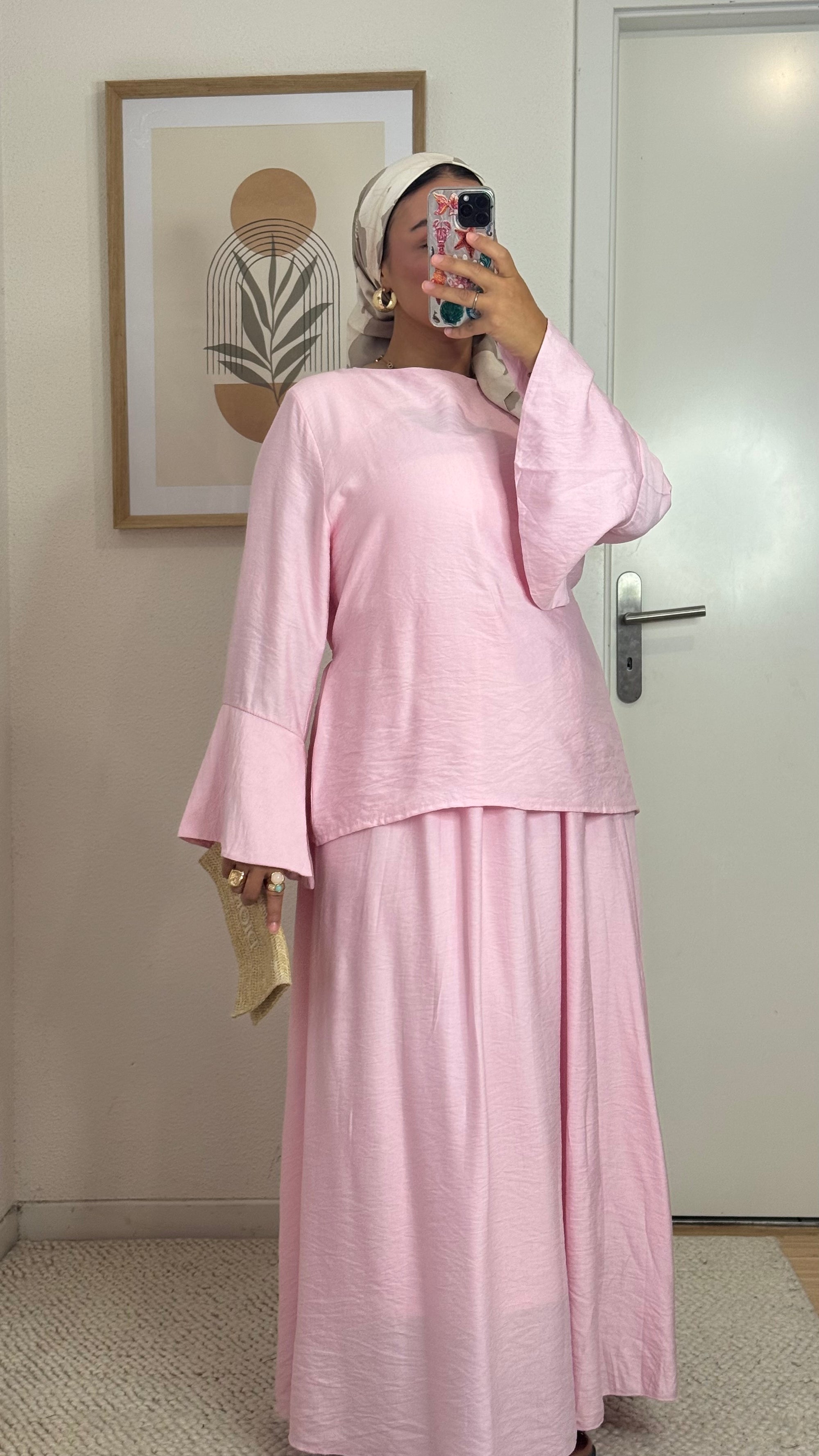 Ensemble Jupe Almira | rose