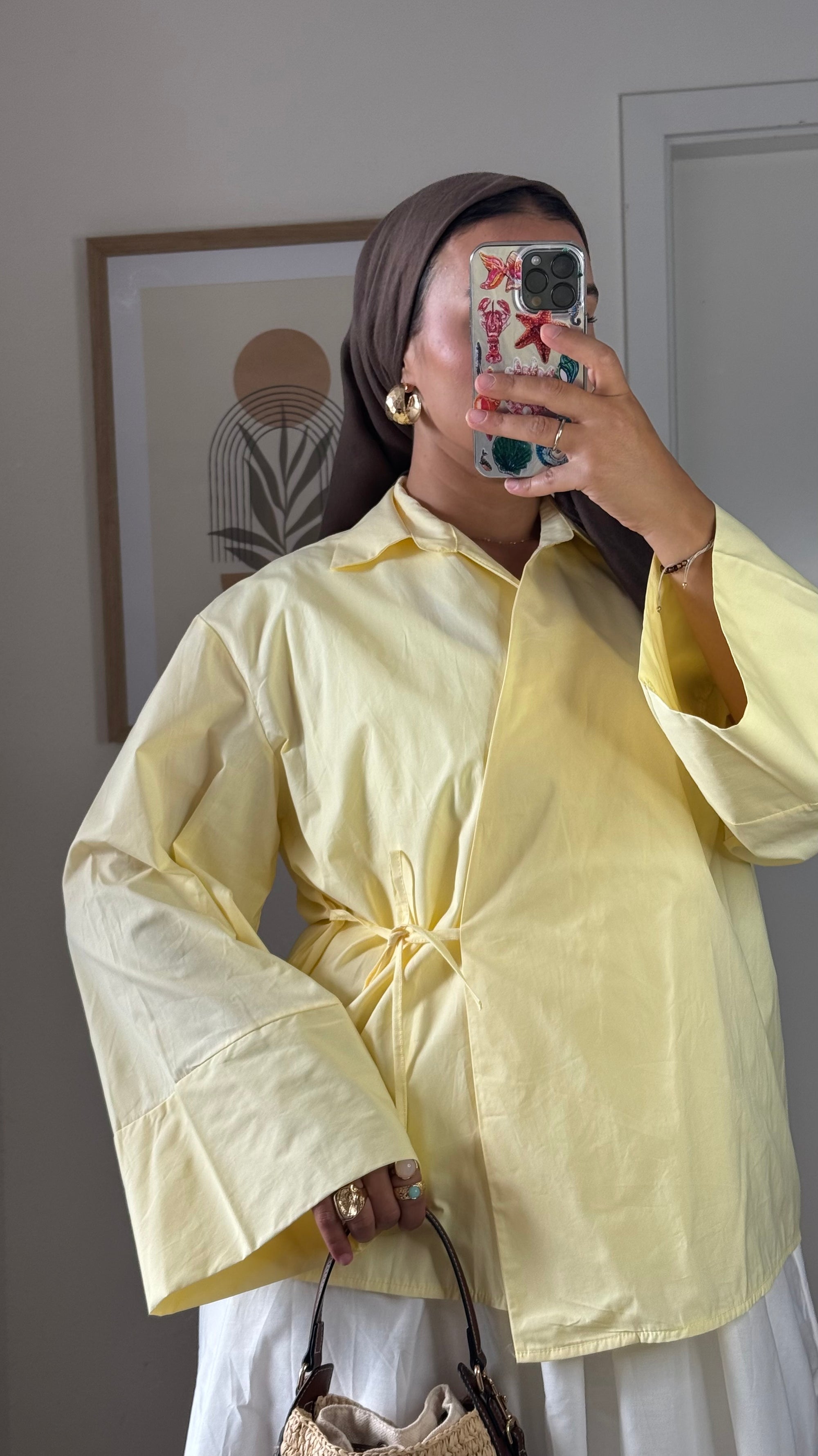 Chemise Amalya | Jaune