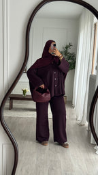 Ensemble Comfy | Burgundy