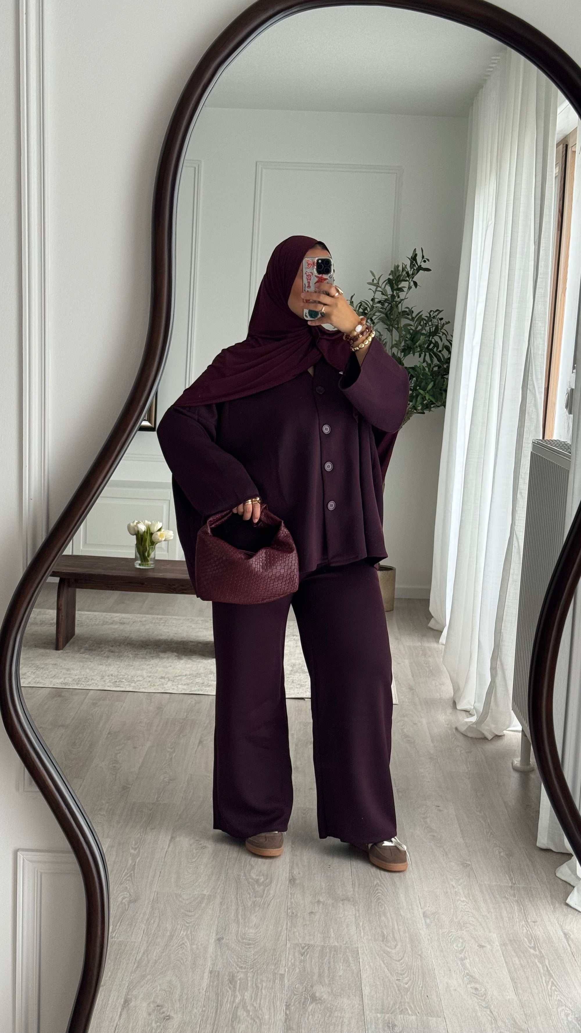Ensemble Comfy | Burgundy