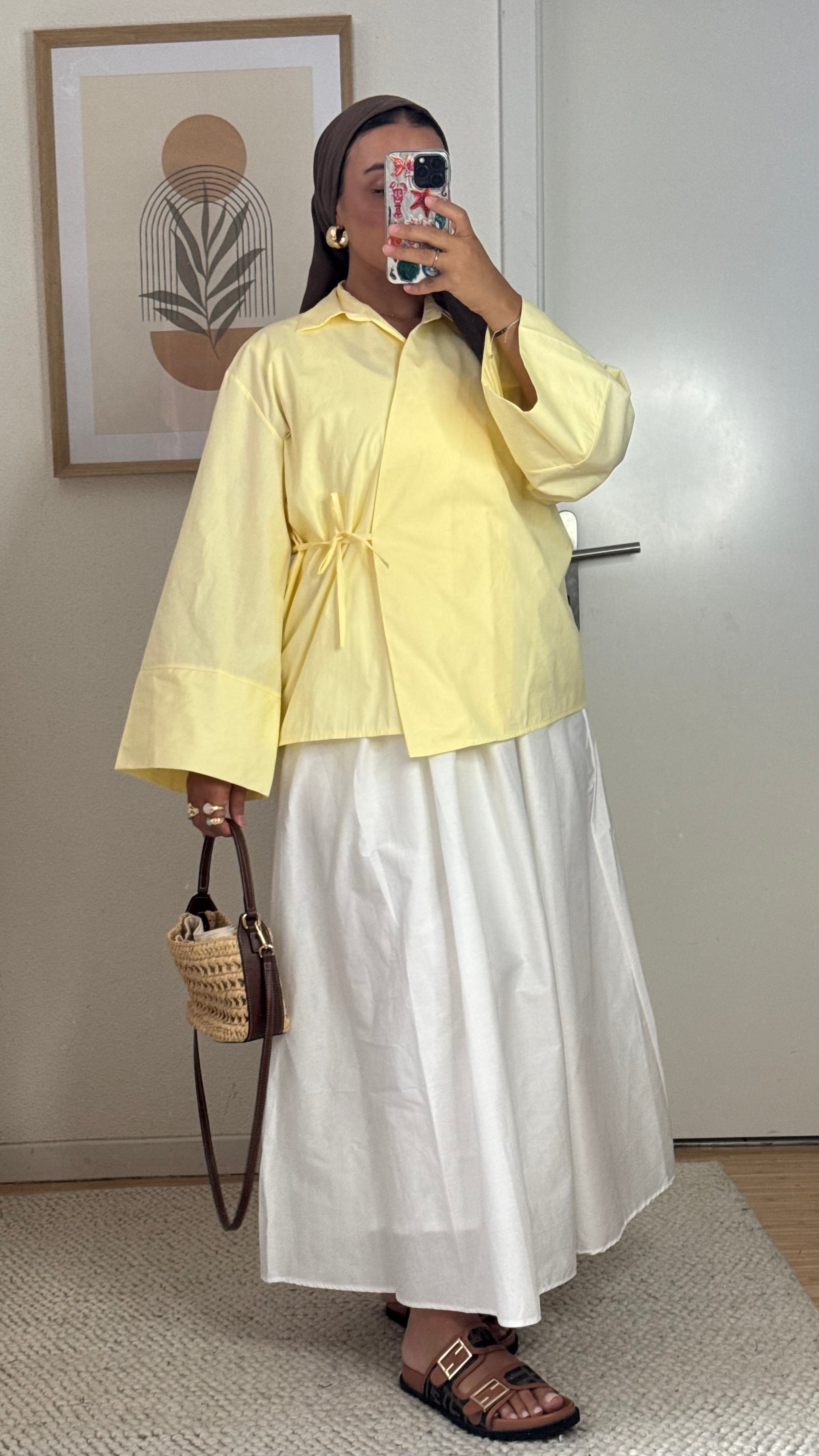 Chemise Amalya | Jaune