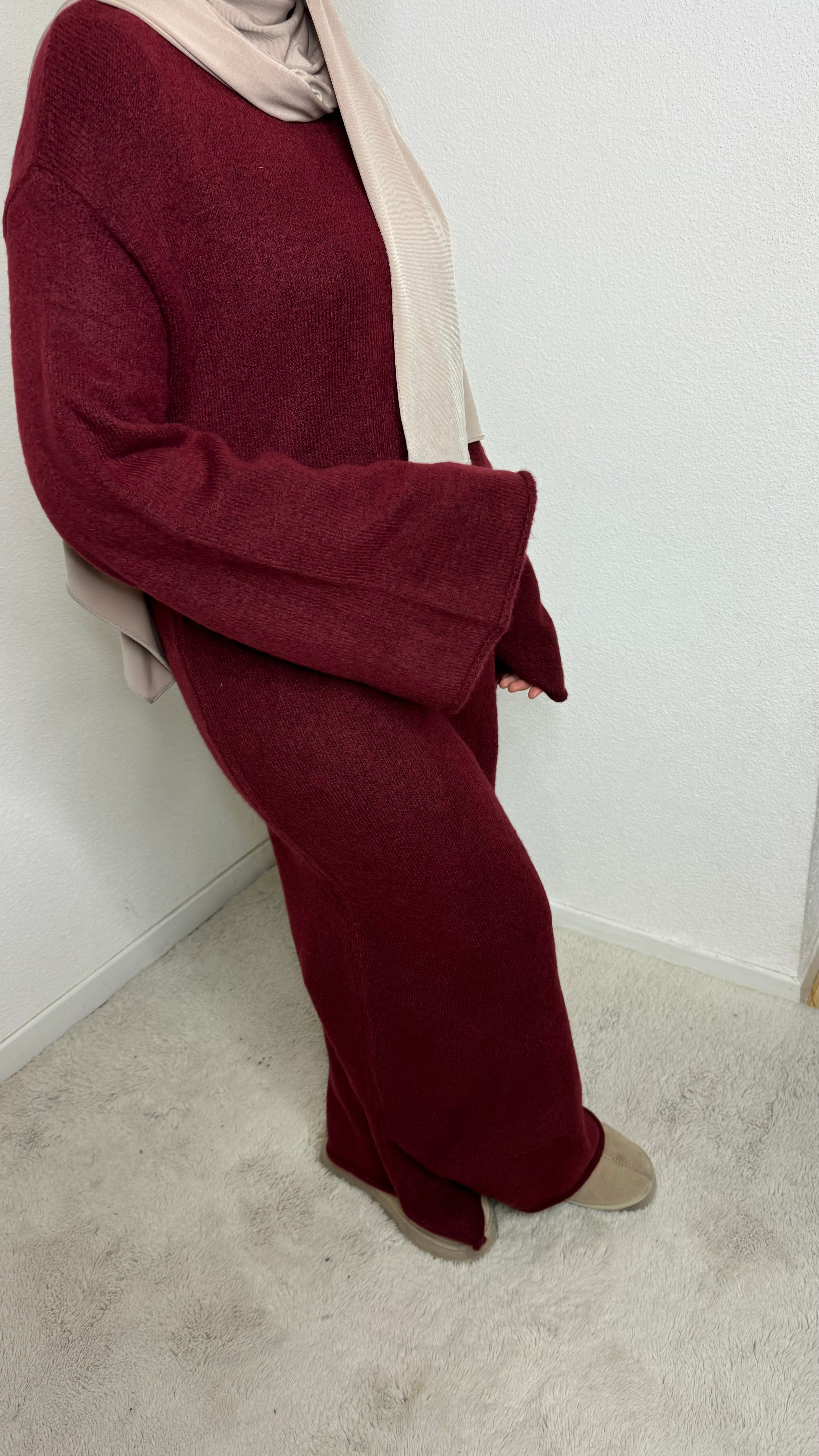 Robe Léna Burgundy