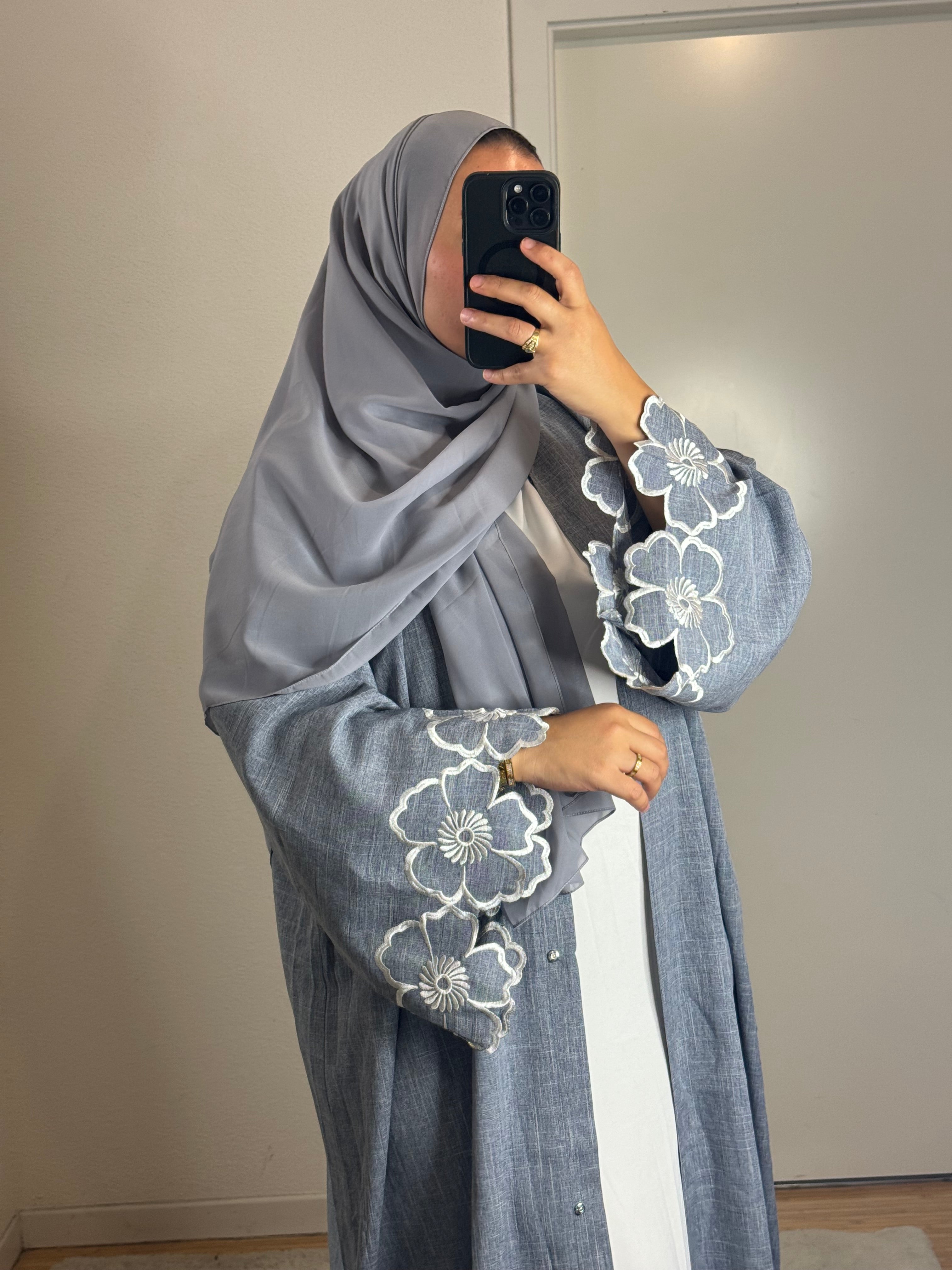 Abaya Thalia Bleu