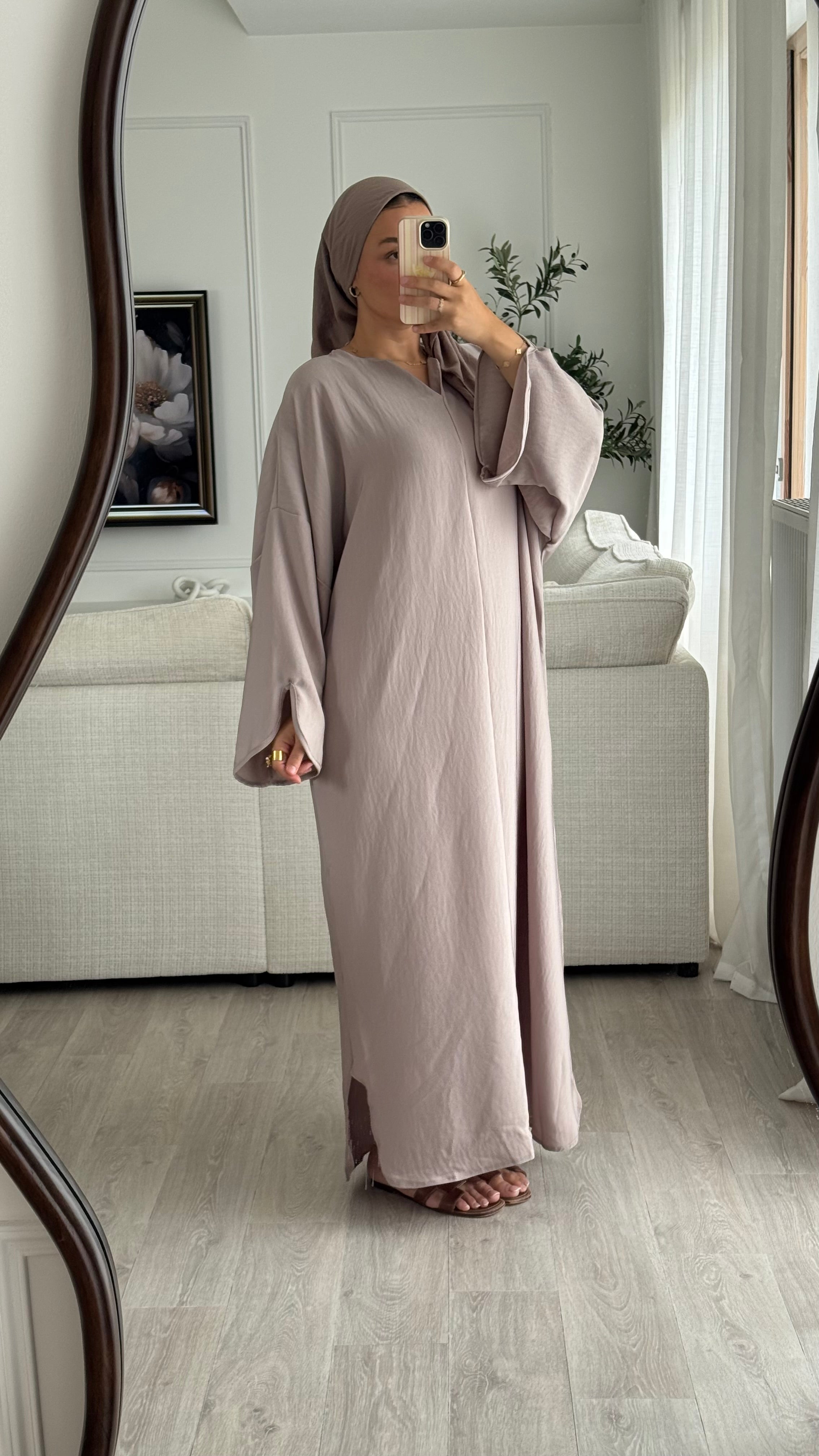 Robe Louisa | Taupe