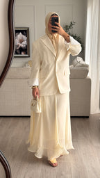 Jupe à volant | Ecru