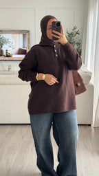 Pull Polo | Chocolat