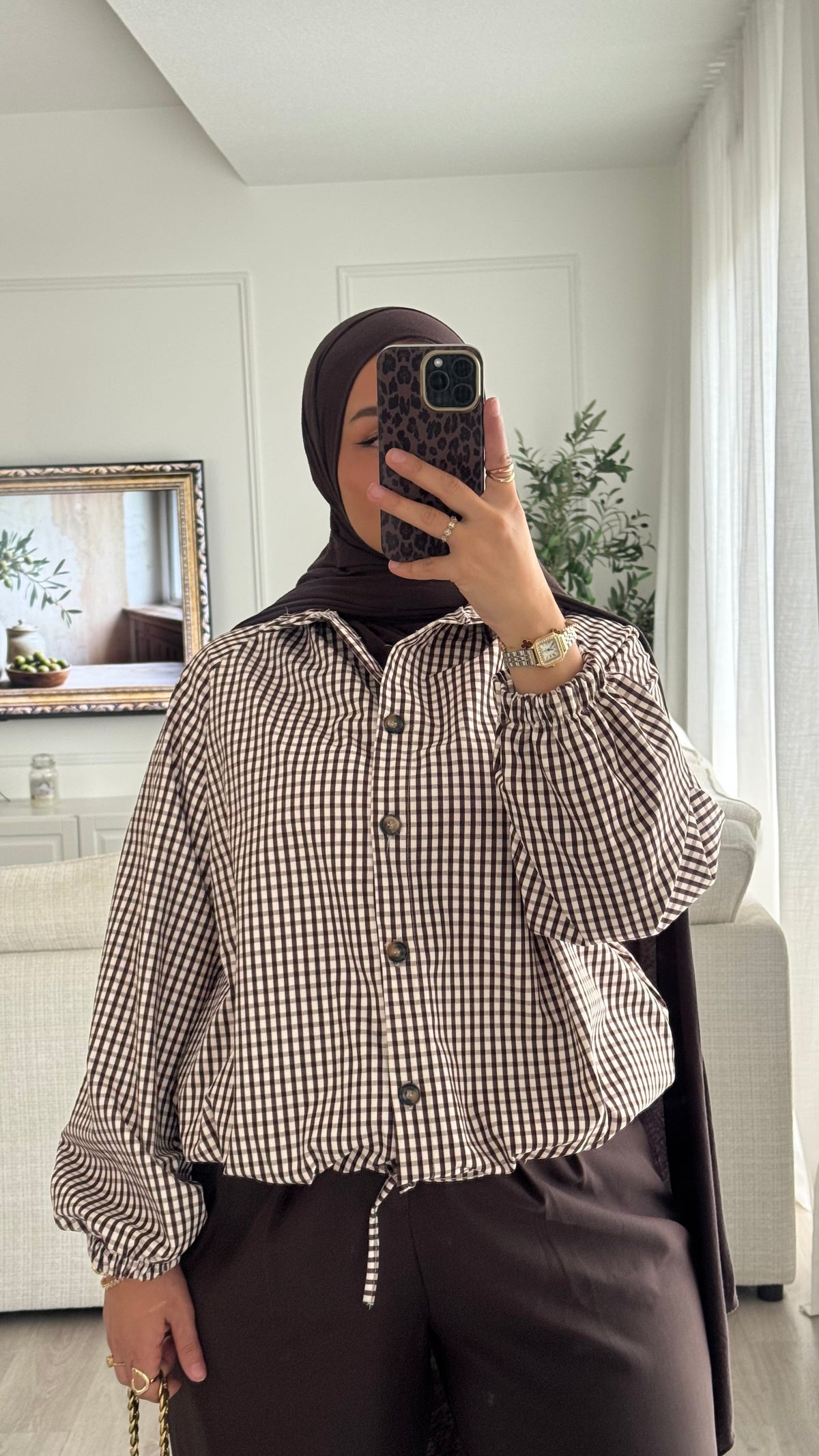 Veste Alba | Chocolat