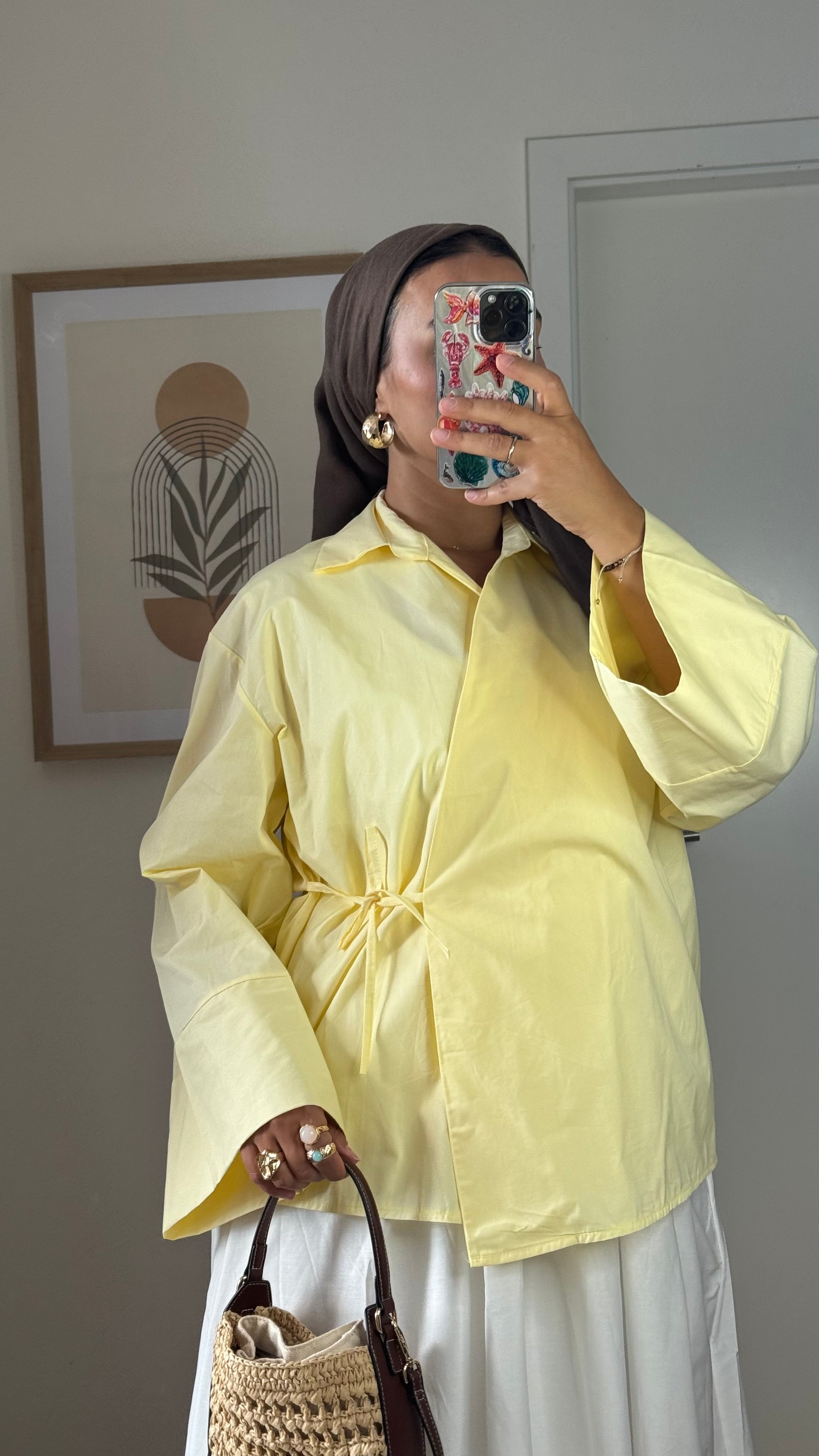 Chemise Amalya | Jaune