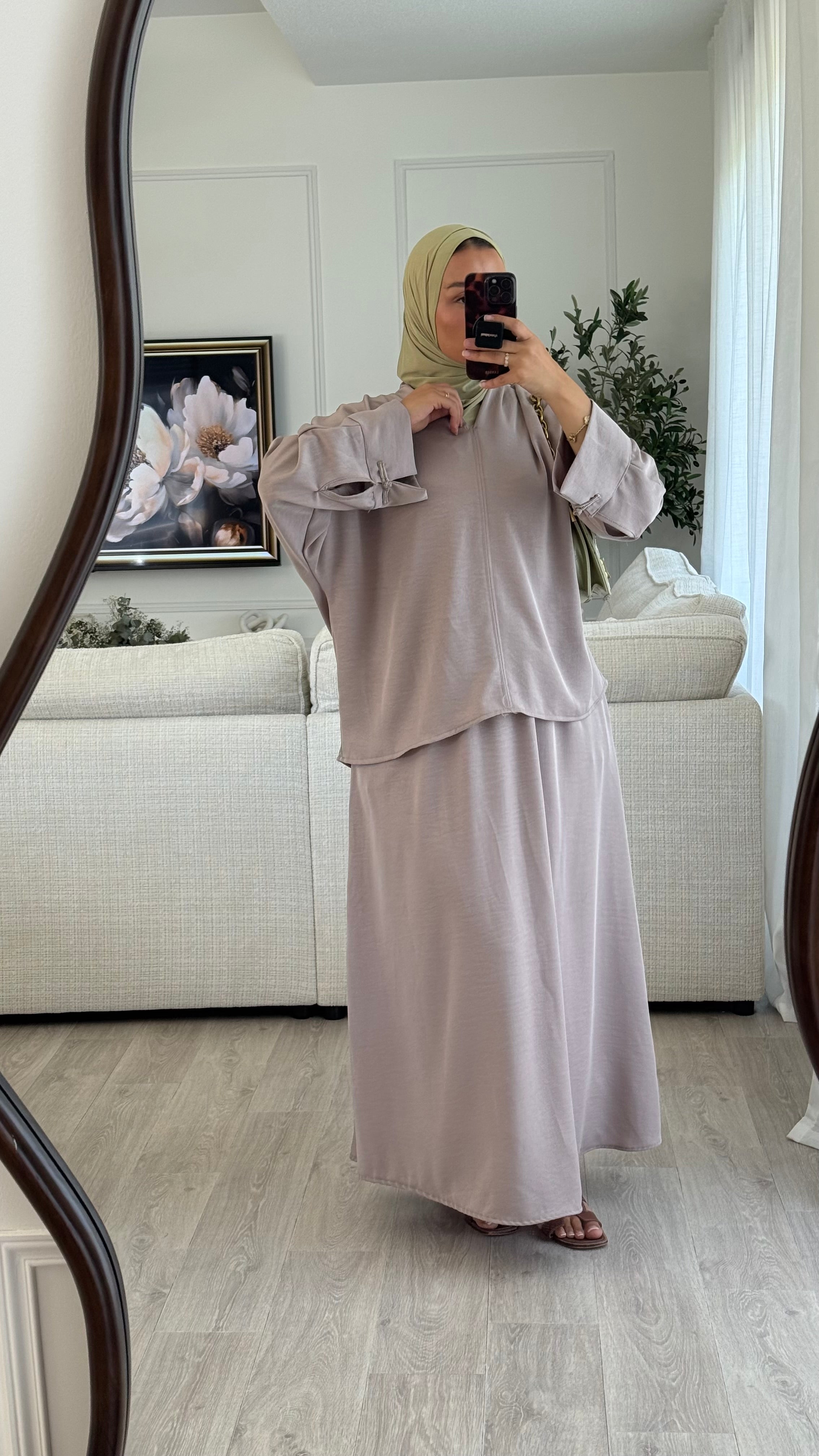 Ensemble Saïya | Taupe