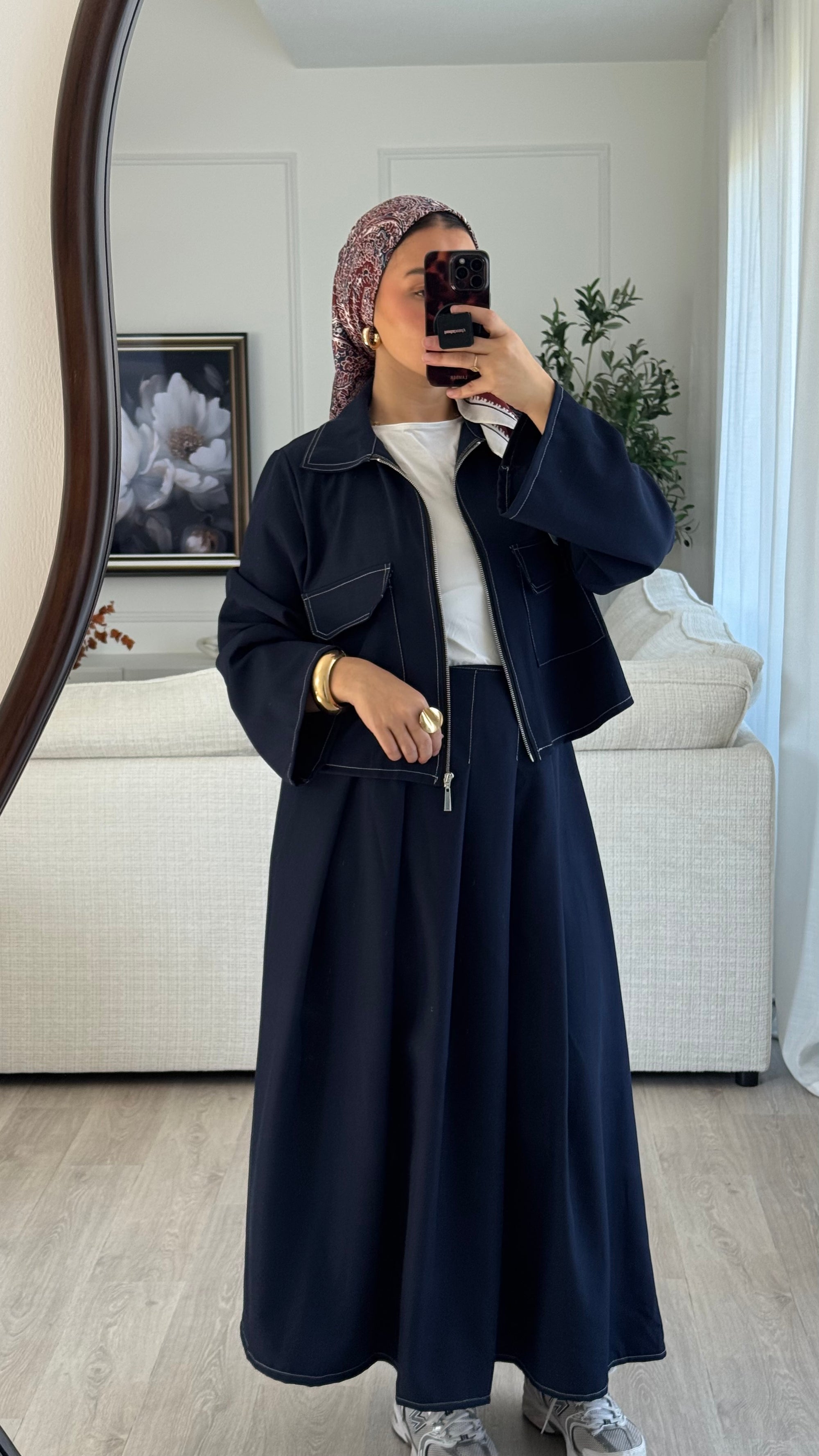 Ensemble Surpiqûres | Bleu