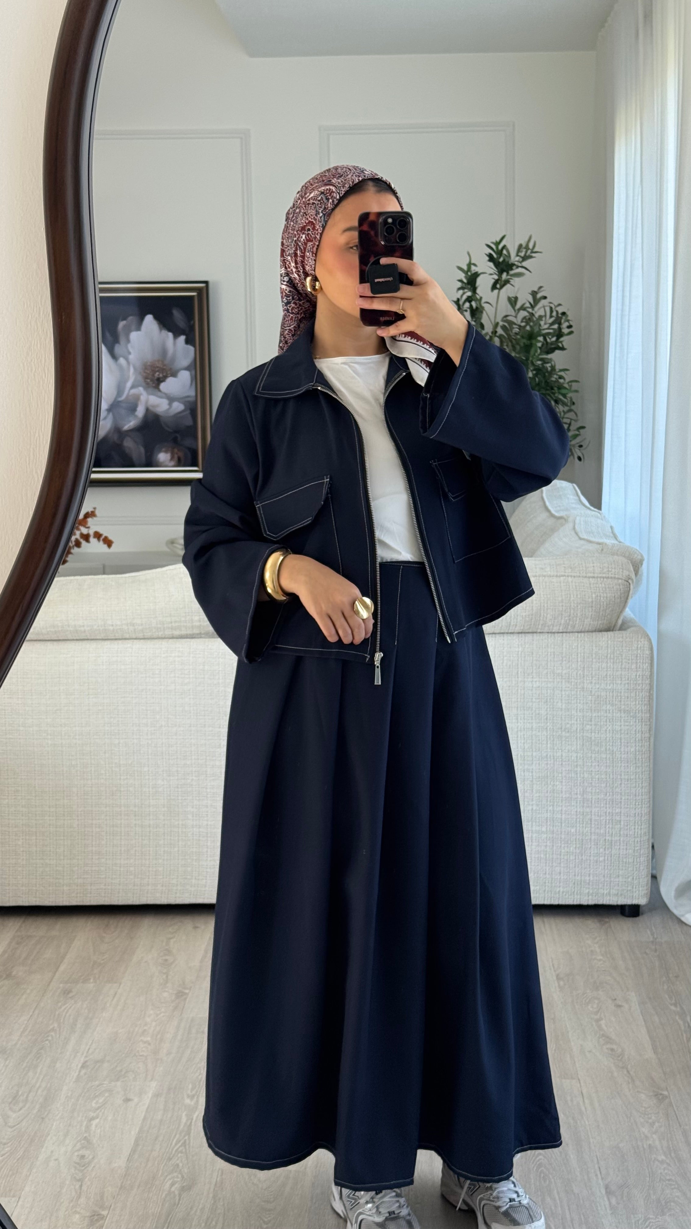 Ensemble Surpiqûres | Bleu