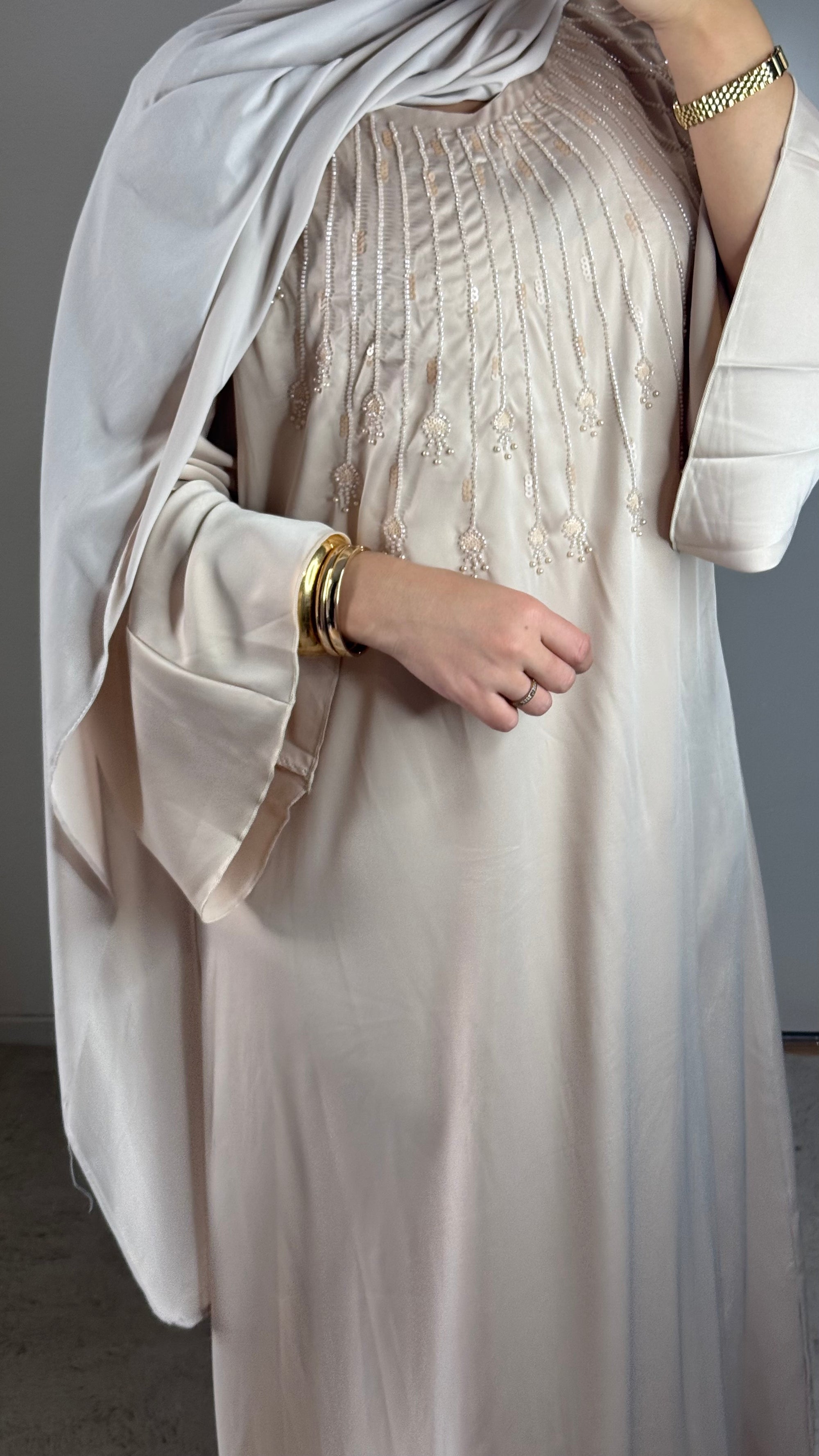 Robe Makhawer beige
