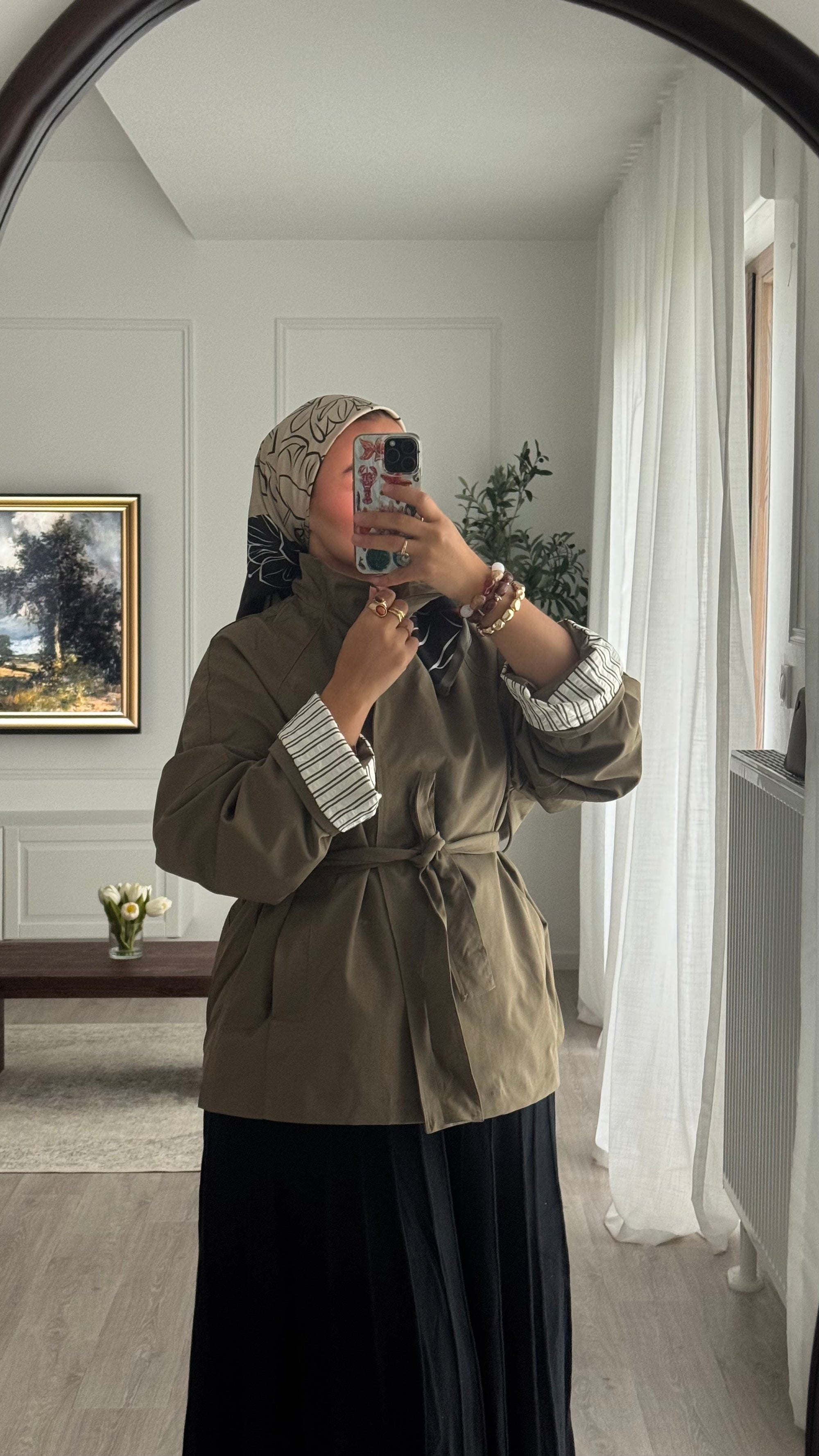 Trench court Amara | Kaki