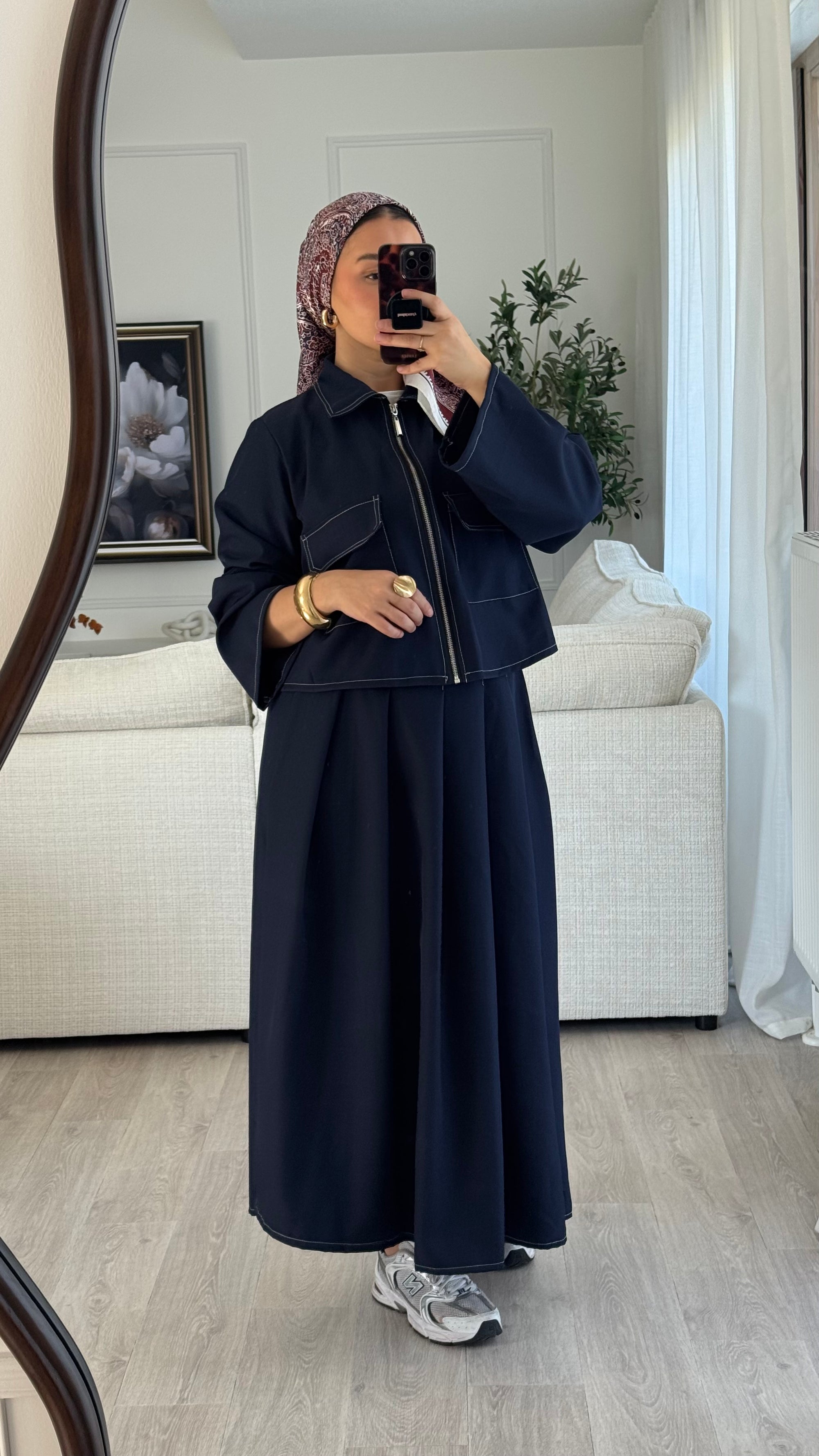 Ensemble Surpiqûres | Bleu