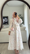 Robe Flora | Blanc