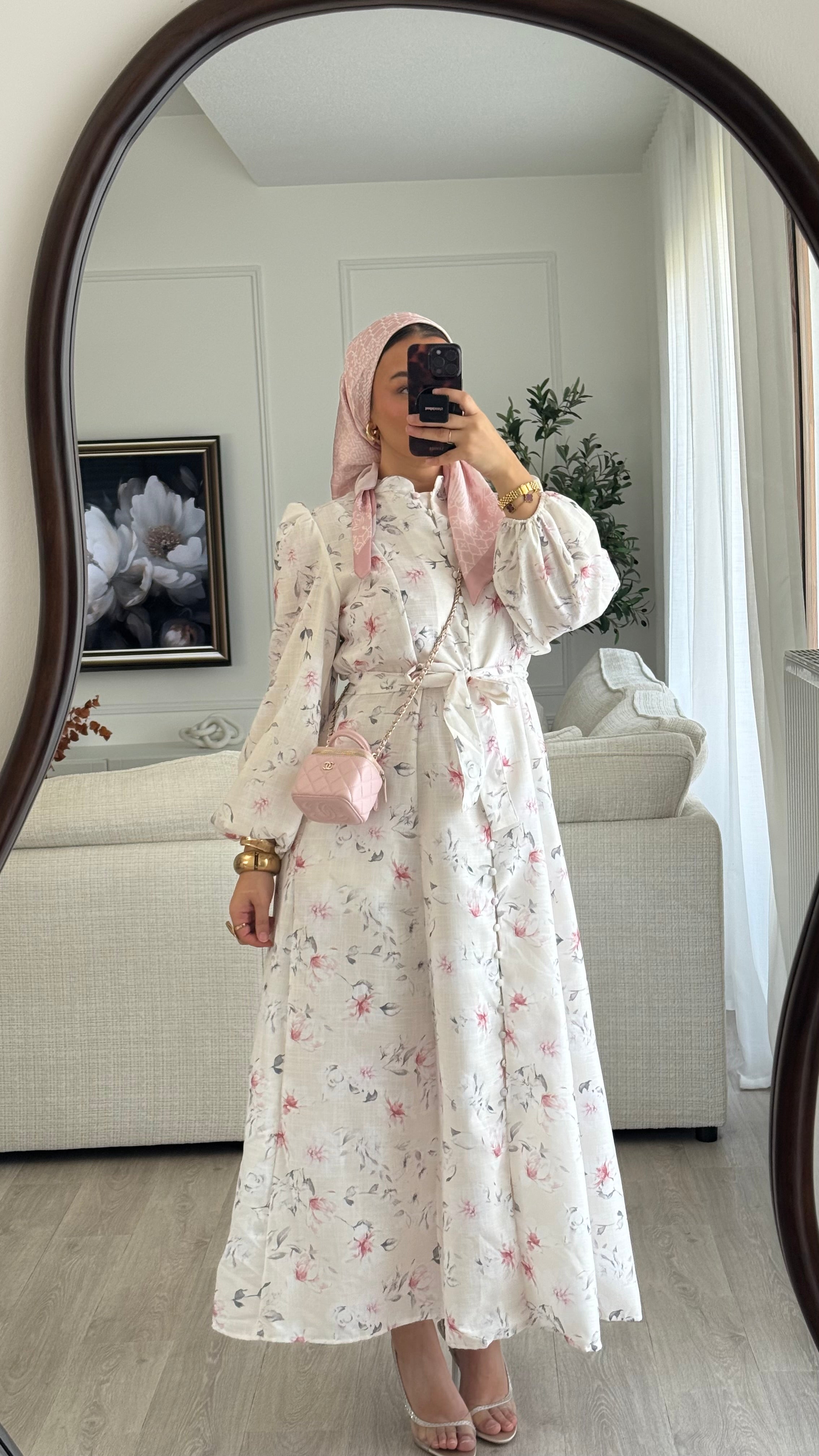 Robe Flora | Blanc
