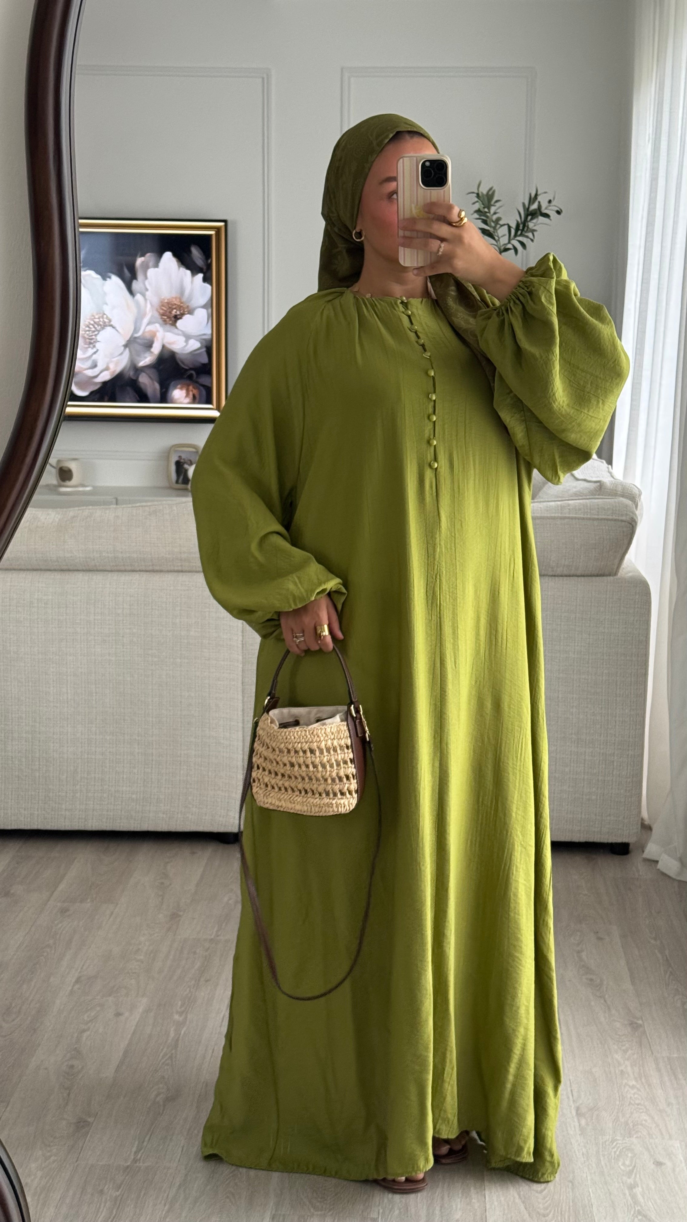 Robe Aya | Vert
